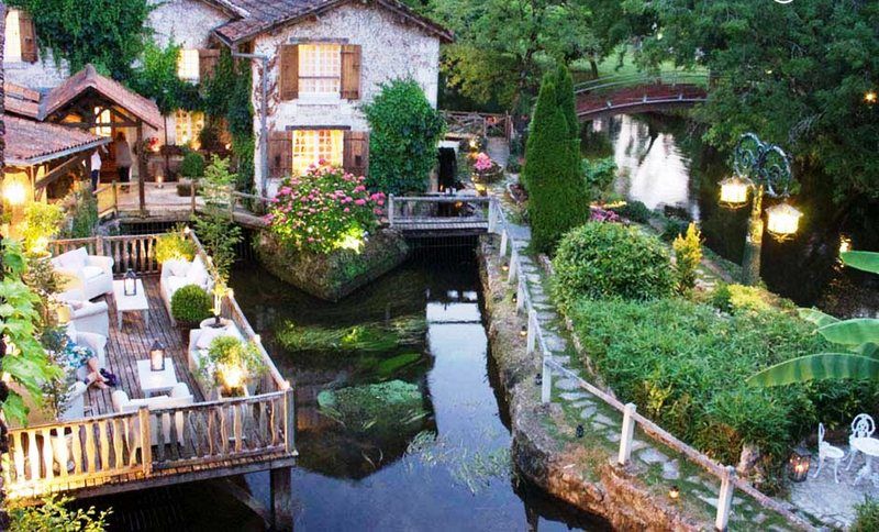 Le Moulin Du Roc Hotel Brantôme Kültér fotó